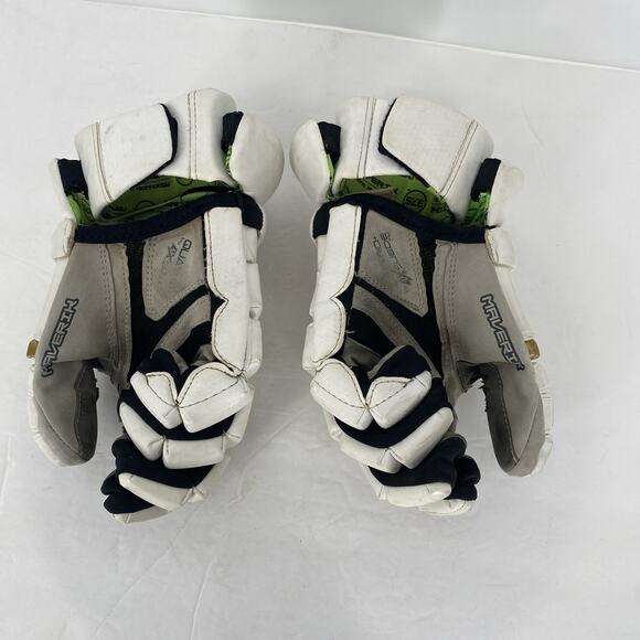 Maverick M4 375 Large 13” Lacrosse Gloves White - Picture 3 of 11